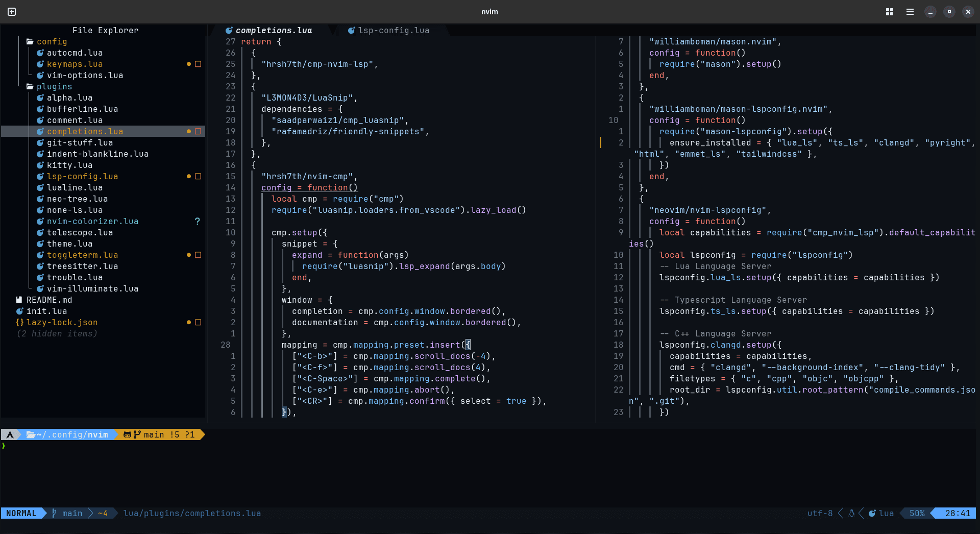 Neovim configuration from scratch